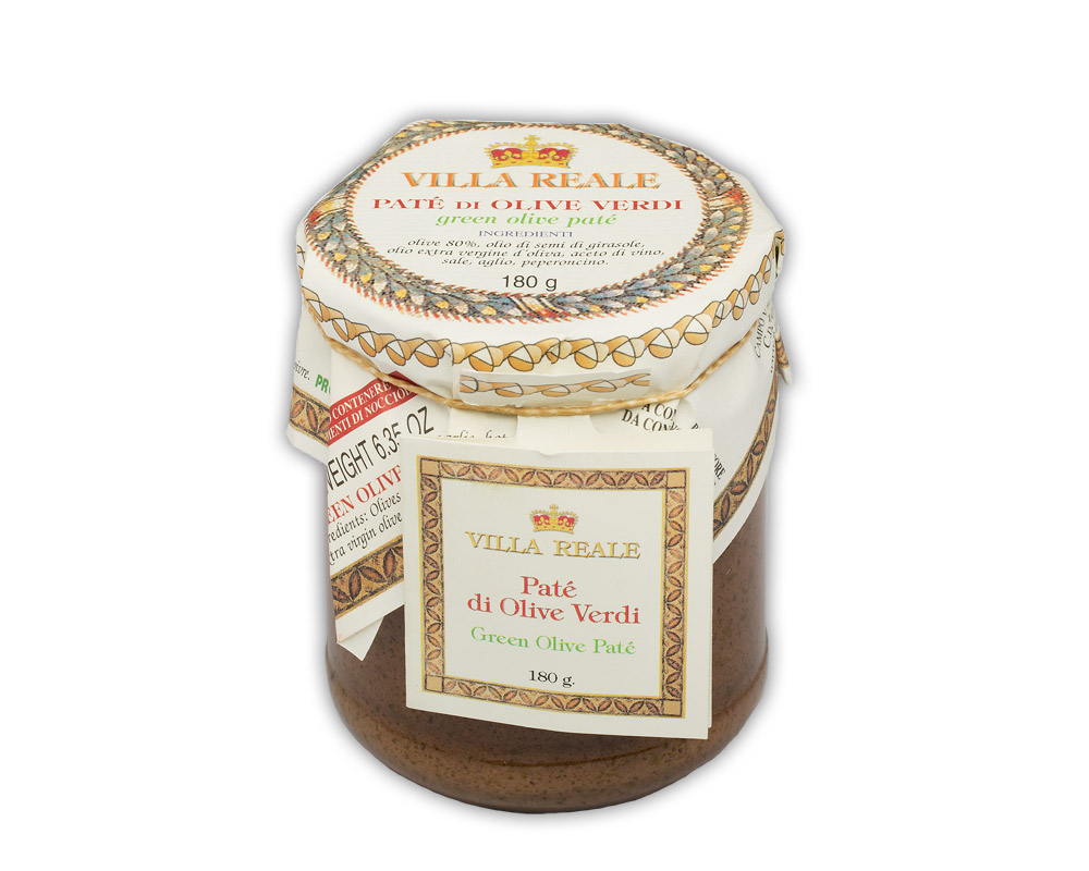 Tapenade van groene olijven